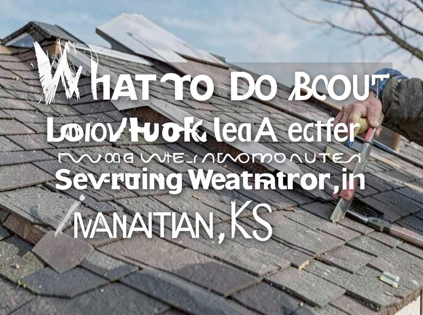 What to Do About a Roof Leak After Severe Weather in Manhattan, KS