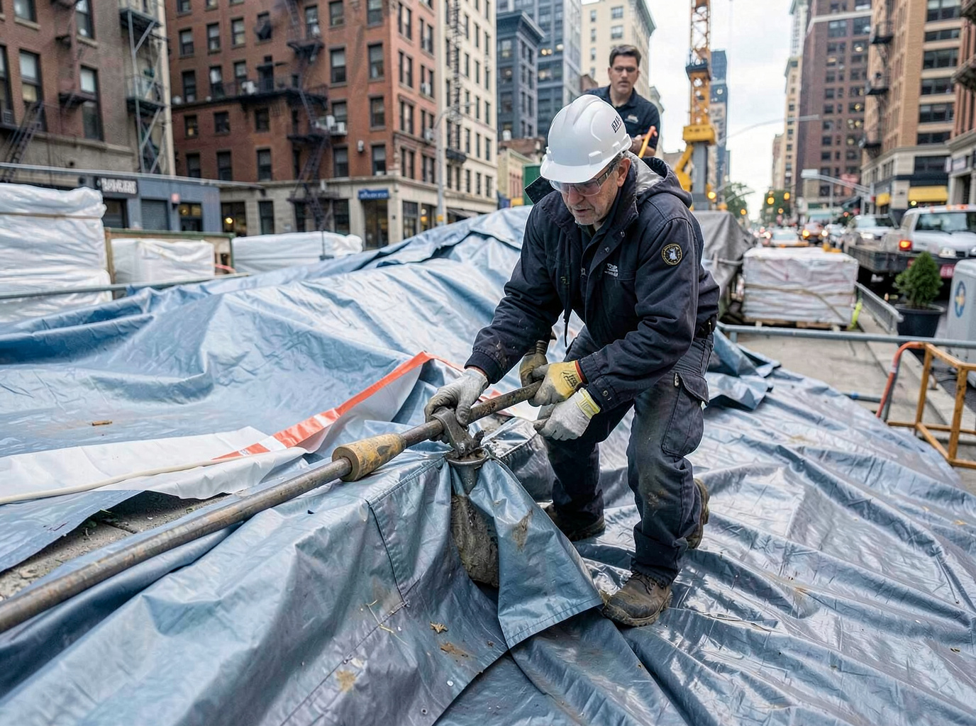 Emergency Roof Tarping in Manhattan
