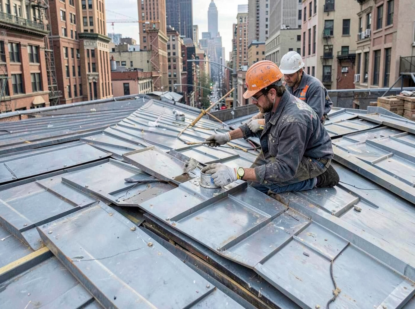 Metal Roofing Installation in Manhattan